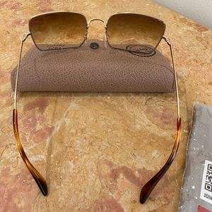 Ray-Ban 1971 in Brown Gradient with Gold Frame